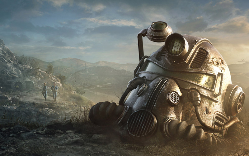 Ilustrasi gim Fallout 76 produksi Bethesda Softworks yang akan diangkat menjadi serial televisi./ Dok. fallout.bethesda.net