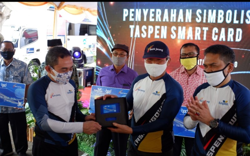  Bank Jateng Distribusikan Taspen Smartcard untuk Nasabah Pensiunan