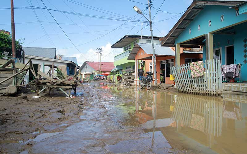  Banjir di Gorontalo Mulai Surut