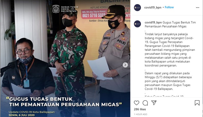  Muncul Klaster Baru Covid-19 di Balikpapan, Tertular dari Berau