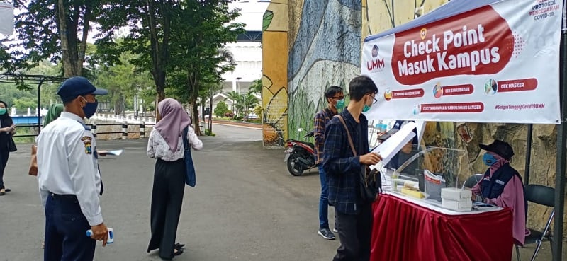  UMM Jadi Lokasi UTBK, Begini Prosedur Protokol Covid-19