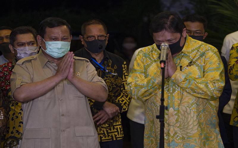  Pilkada Serentak 2020: Prabowo Pastikan Gerindra dan Golkar Kerja Sama