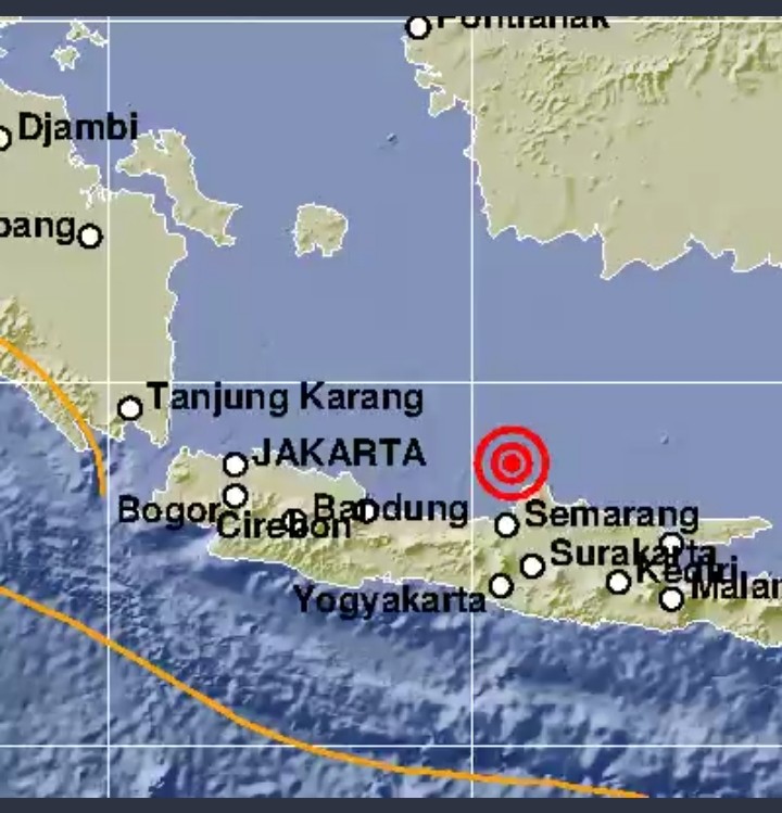  Gempa Jepara Dirasakan Hingga ke Jawa Barat dan Bali