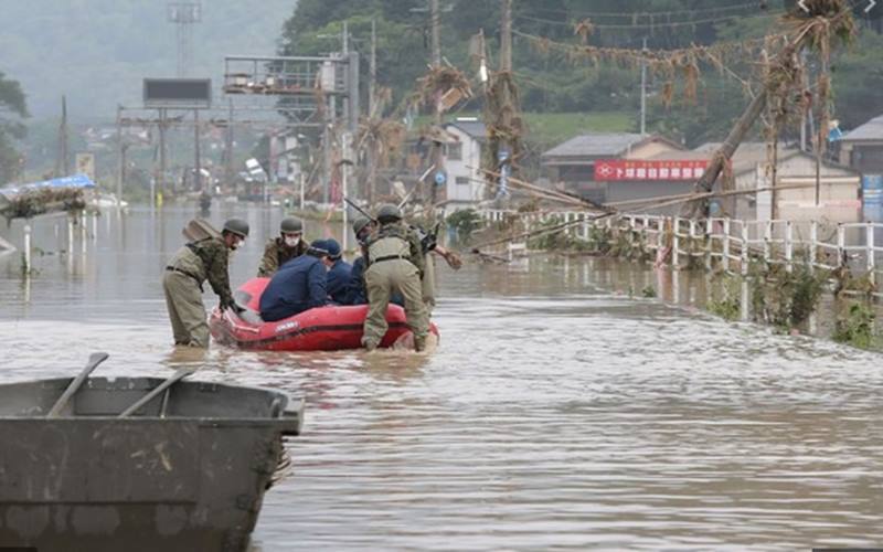 Korban Tewas Akibat Banjir di Jepang Diperkirakan 50 Orang Lebih