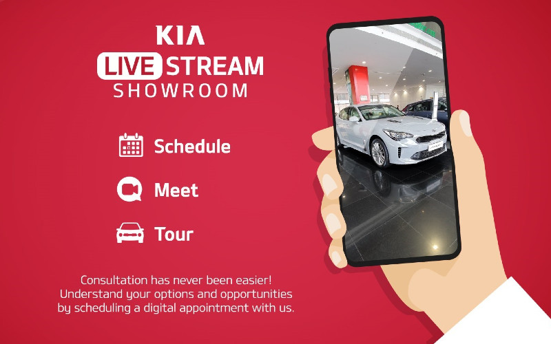  Kia Motors Luncurkan Live Stream Showroom