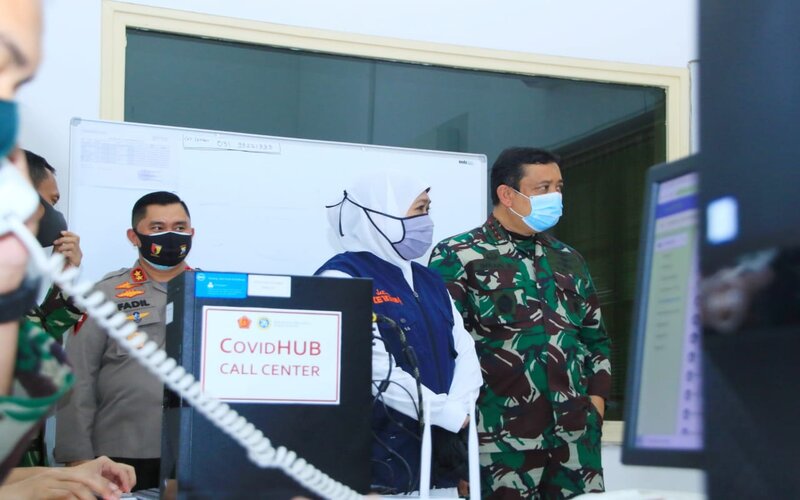  Jatim Luncurkan Sistem Rujukan Satu Pintu Tangani Pasien Covid-19