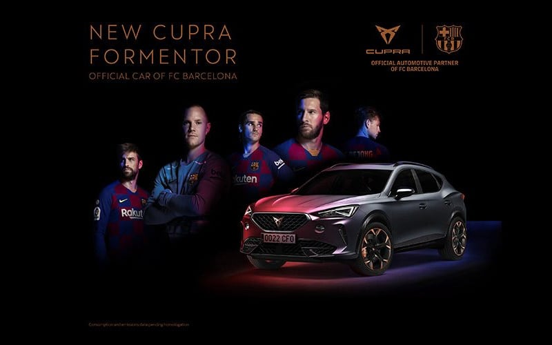  CUPRA Formentor Jadi Mobil Resmi FC Barcelona