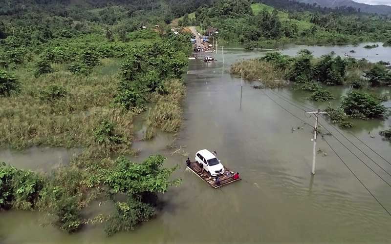  Jalan Trans Sulawesi Terputus Akibar Banjir