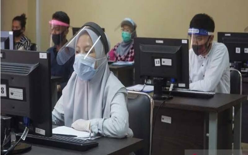  Tak Dapat Izin karena Covid-19, UTBK di Sejumlah Kampus Direlokasi