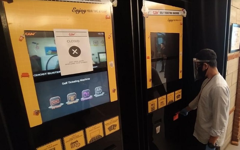  Tinjau Kesiapan Penerapan Protokol Kesehatan di Bioskop, Ini Hasilnya