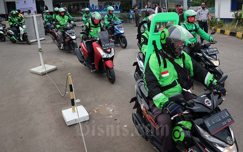  Layanan Ojek Daring Aktif Kembali di Bekasi