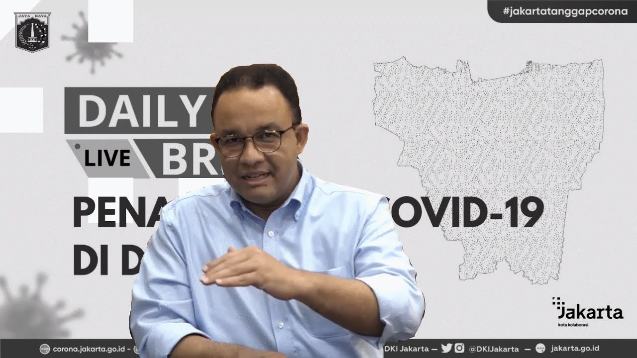  Rekor Covid-19 DKI , Anies: Jangan Sampai Kami Tarik Rem Darurat