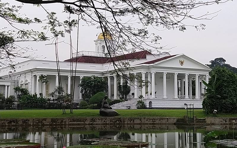 Istana Bogor di komplek Kebun Raya Bogor/Bisnis-Andhika Anggoro