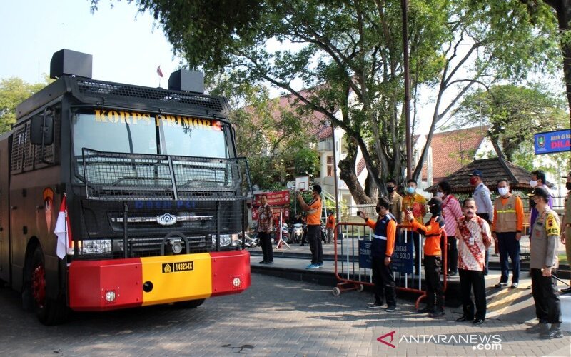  Aparat Gabungan di Solo Kembali Tingkatkan Kewaspadaan