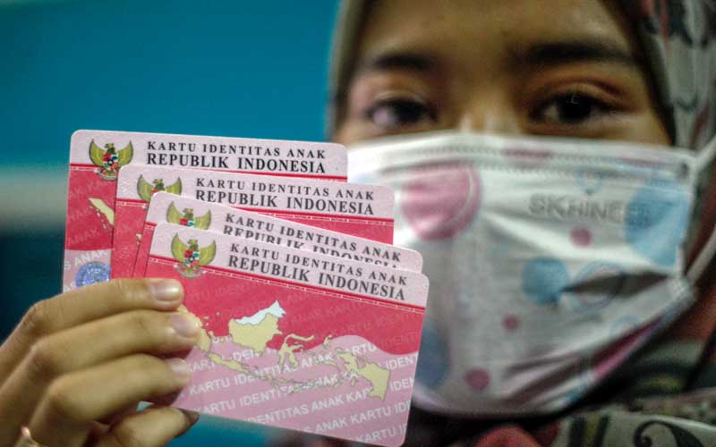  Disdukcapil Bogor Cetak Kartu Identitas Anak Secara Daring