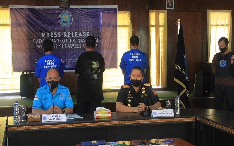  Bea Cukai dan BNNP Sulawesi Utara Gagalkan Pengiriman Ganja ke Boroko