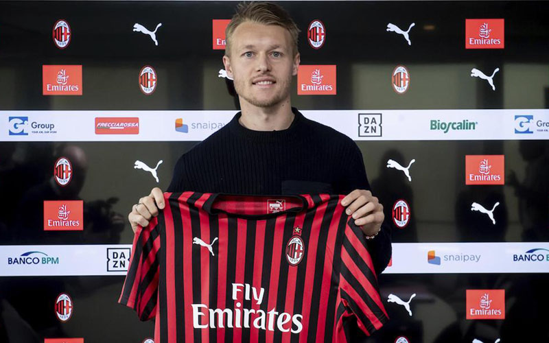  Milan Permanenkan Bek Timnas Denmark Simon Kjaer dari Sevilla