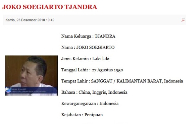 Red Notice Djoko Tjandra Dicabut, Jaksa Agung Heran