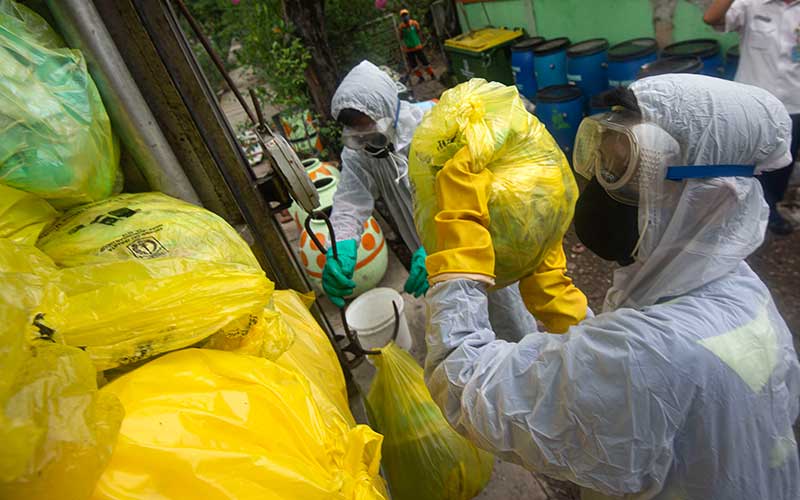  Dinas Lingkungan Hidup DKI Jakarta Kelola Limbah Masker Dari Masyarakat