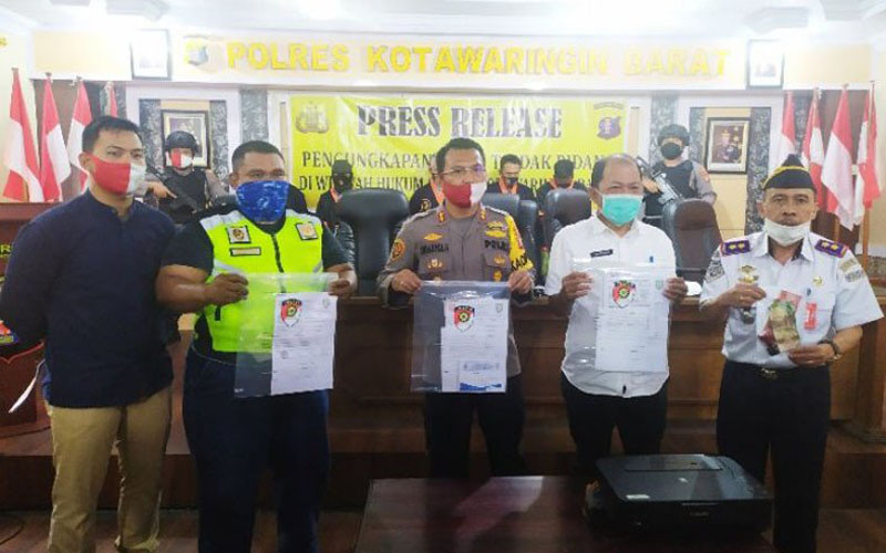  47 Surat Rapid Test RSUD Pangkalan Bun Dipalsukan, Selembar Dijual Rp300.000