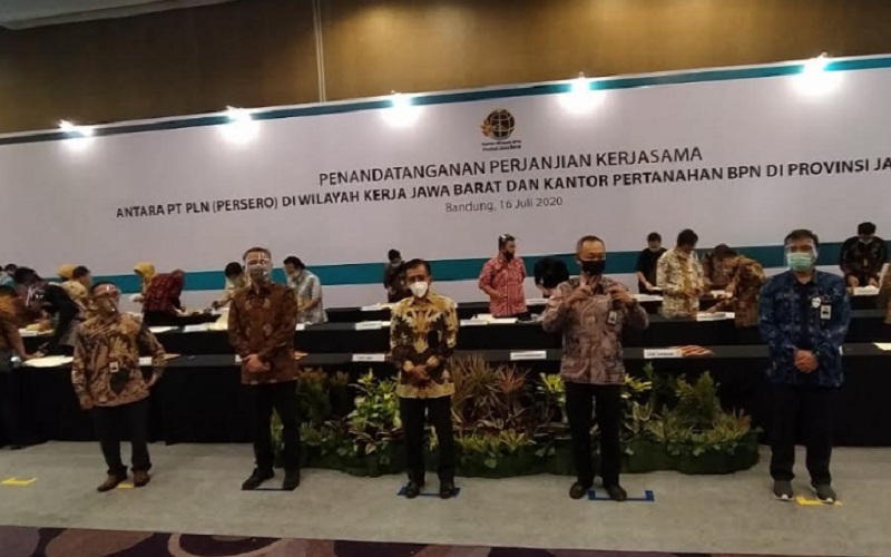  PLN Wilayah Jabar Gandeng BPN Tuntaskan Sertifikasi 7.266 Lahan Milik PLN