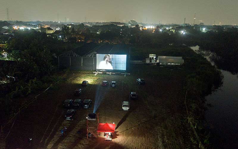  Pengelola Tempat Hiburan Hadirkan Konsep Menonton Film Dengan Protokol Kesehatan