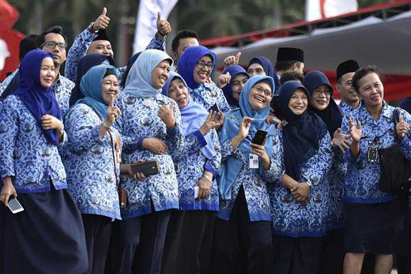  Jelang Pilkada, ASN Pemkab Bandung Deklarasikan Sikap Netral