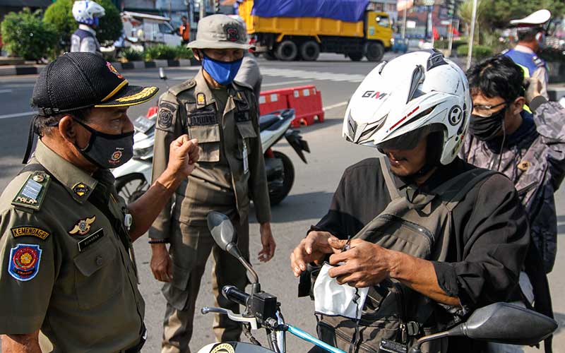  Pemerintah Kota Depok Akan Denda Warga Yang Tidak Menggunakan Masker