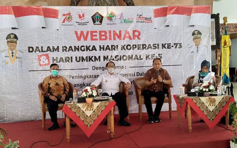  Pemkab Blitar Berkomitmen Dukung Pengembangan Koperasi dan UMKM