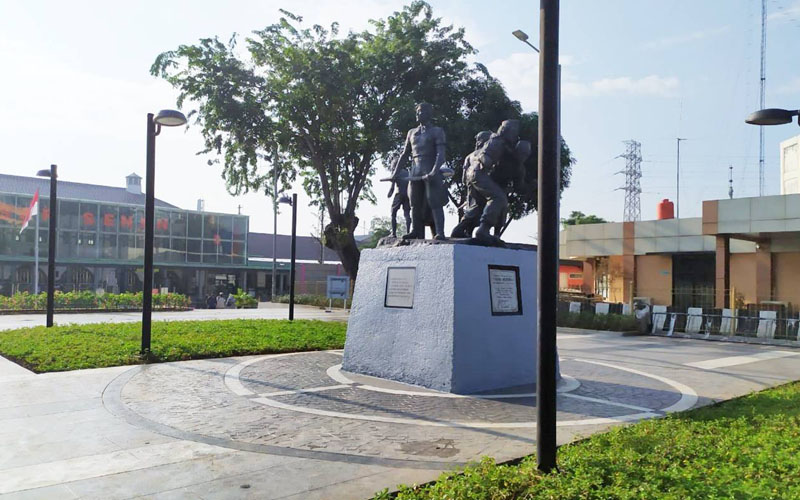  Sempat Terlupakan, KAI Munculkan Lagi Monumen Perjuangan Senen