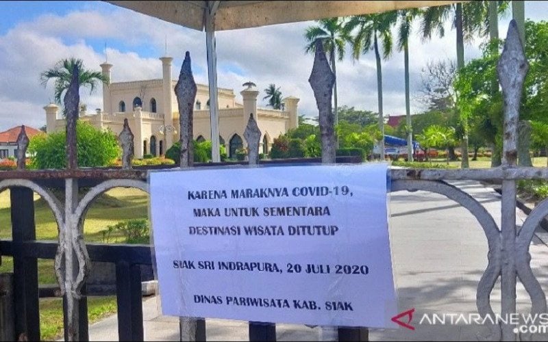  Baru Sebulan Dibuka, Sejumlah Objek Wisata di Siak Ditutup Lagi