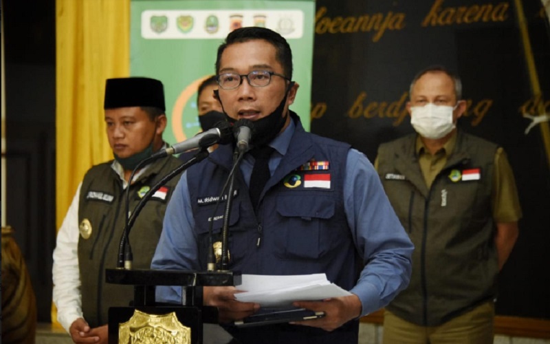  Ridwan Kamil: Kajian Goldman Sachs, Pakai Masker Itu Sama dengan Lockdown