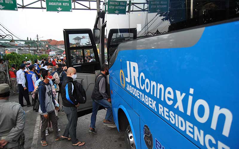  Bus Pengangkut Penumpang KRL di Stasiun Bogor Akan Segera Berbayar