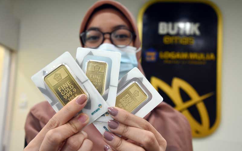  Harga Jual Emas Antam Tembus Ke Posisi Rp1,022 Juta Per Gram