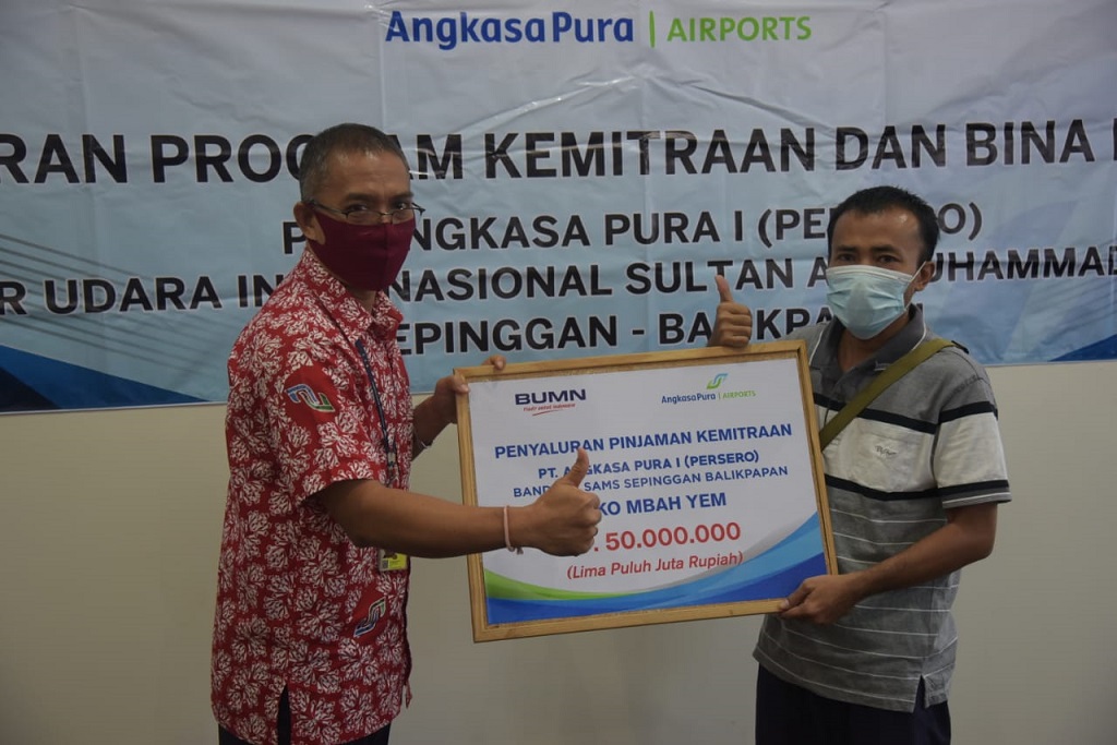  Angkasa Pura I Balikpapan Salurkan 475 Juta Program Kemitraan Untuk UMKM