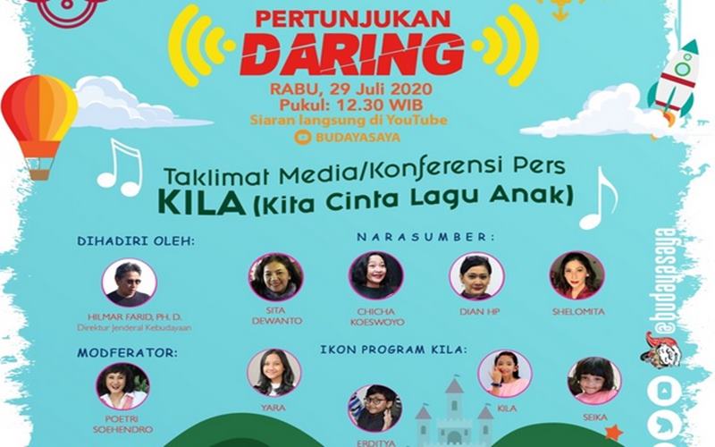  Gelar Lomba Cipta Lagu Anak, Kemendikbud Targetkan 500 Pendaftar