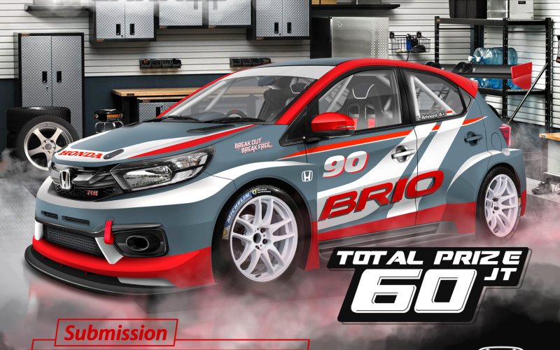  Honda Prospect Luncurkan Gim Ponsel Brio Virtual Drift Challenge