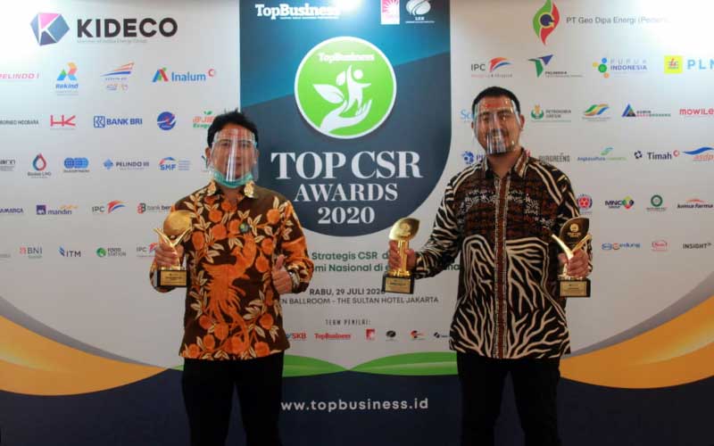  PT Wijaya Karya Bangunan Gedung Tbk. Raih 3 Penghargaan Dalam TOP CSR Awards 2020