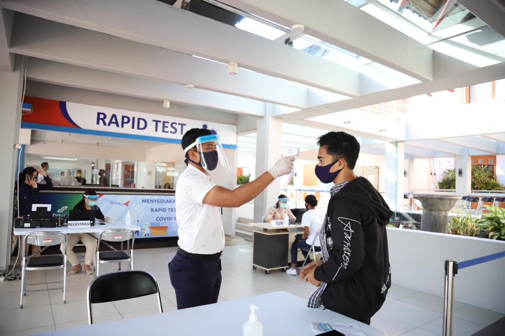  Dorong Pertumbuhan Trafik Penerbangan, Angkasa Pura I Fasilitasi Layanan Rapid Test di Bandara