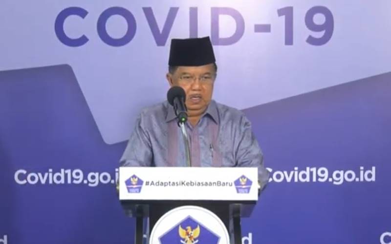  Jusuf Kalla Sarankan Salat Iduladha di Lapangan Dibanding di Masjid untuk Cegah Covid-19