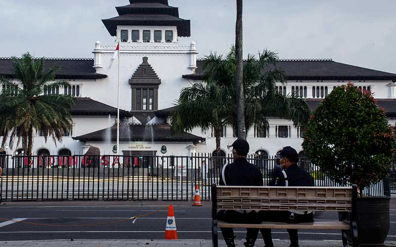  40 Karyawan Dinyatakan Positif Covid-19, Gedung Sate Bandung Ditutup Selama 14 Hari