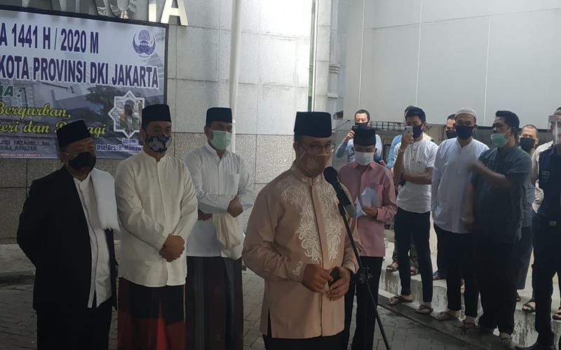 Anies Sebut Sistem Zonasi Corona Tidak Lagi Relevan di Jakarta