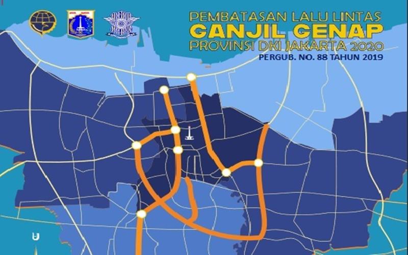  Ganjil Genap Mulai Berlaku Lagi Senin 3 Agustus, Ini Ruas-Ruasnya