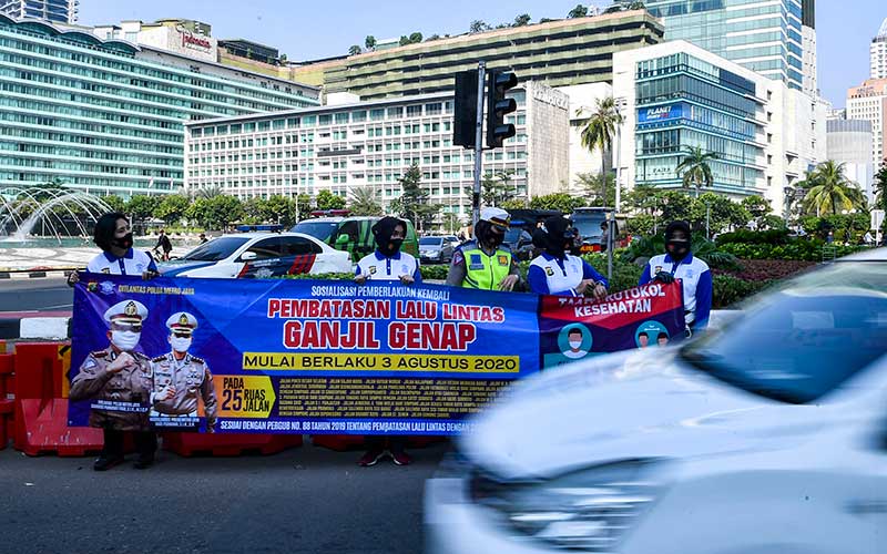  Ganji-Genap di DKI Jakarta Kembali Diterapkan Mulai Senin