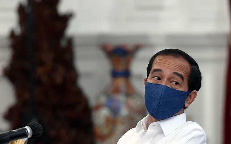  Jokowi Minta 2 Pekan ke Depan Fokus Kampanye Penggunaan Masker