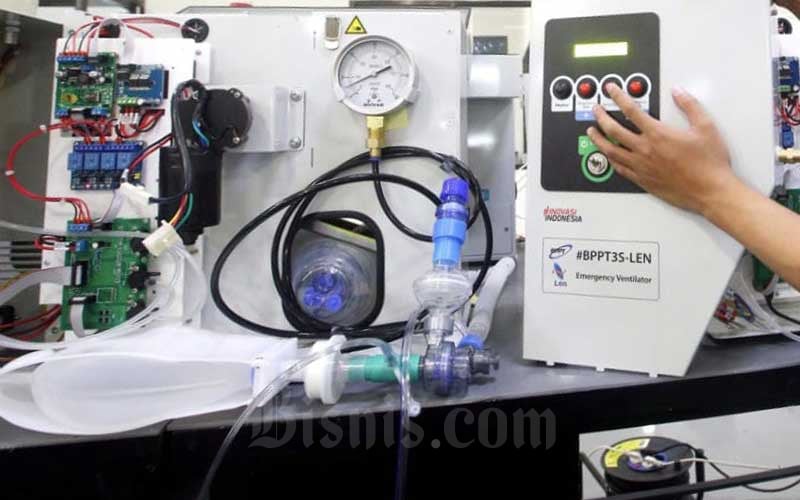  Ventilantor Yang Dikembangkan PT LEN Mendapatkan Ijin Untuk Produksi Massal