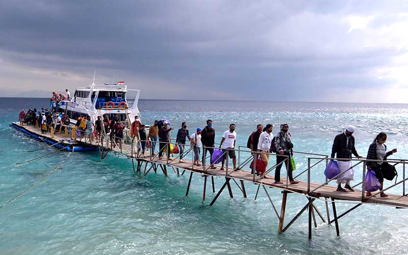  Jumlah Penumpang Kapal Cepat di Bali Menurun Karena Pandemi Covid-19