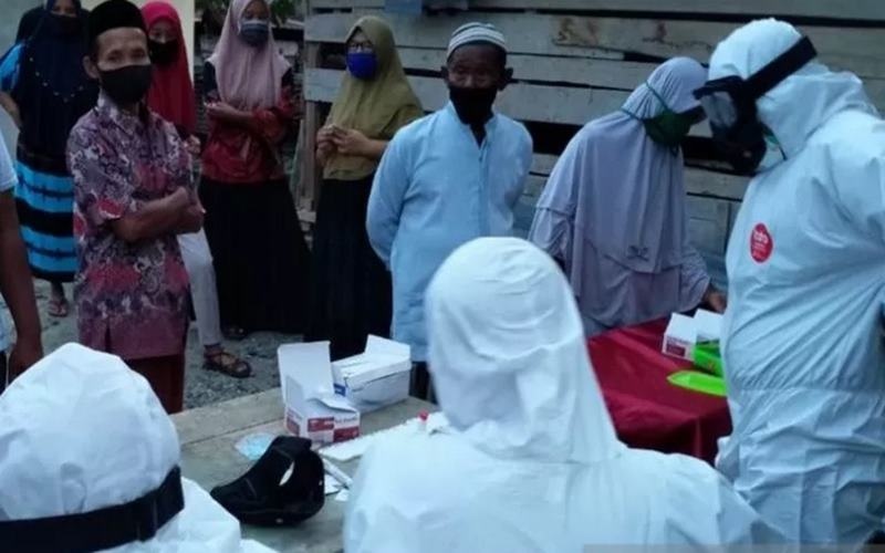  Mandikan Jenazah Positif Covid-19, 20 Orang Reaktif Virus Corona   