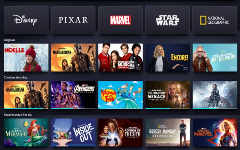  Wow, Layanan Streaming Disney Plus Tersedia di Indonesia Mulai Bulan Depan