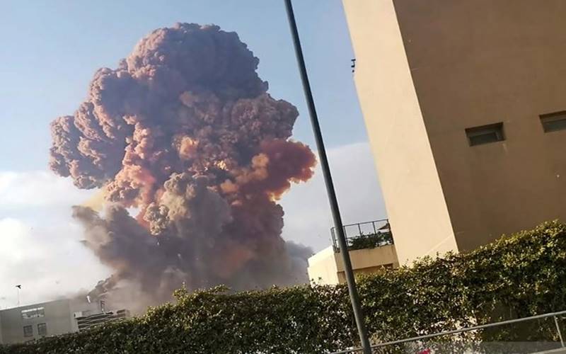  Ledakan Beirut Setara Gempa Bumi 3,3 Magnitudo? Ini Kata Ahli